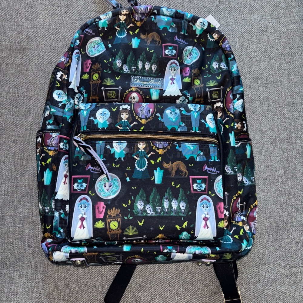 DOONEY & BOURKE Haunted Mansion Backpack NWT